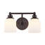 Éclairage pour meuble-lavabo à DEL en fer / verre Lauder-1581030047-1585121750