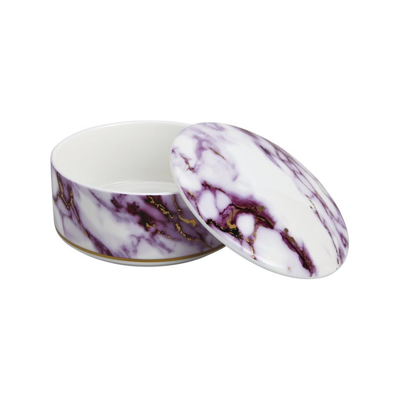 Marble Chianti Bone China Accessory Box