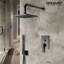 Ensemble de douche encastré mural à 3 voies avec robinet mélangeur Bravat-68810736