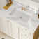 TOBILI 15.75'' White Ceramic Rectangular Bathroom Sink with Overflow