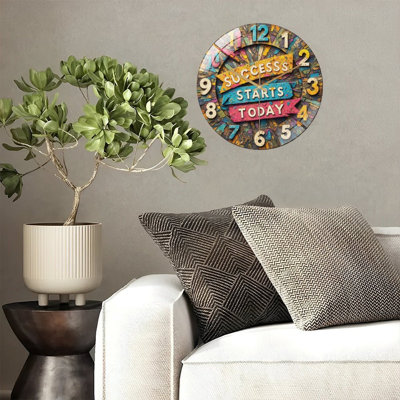 Horloge murale 12 po