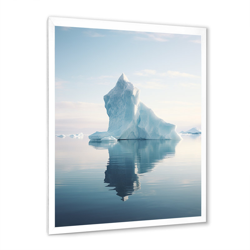 Reproduction sur toile Lockeland, H 20 po x l 12 po x P 1 po, Cadre photo blanc