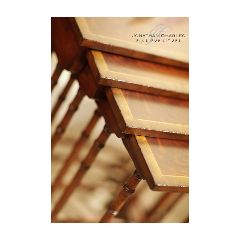 Buckingham Solid Wood Nesting End Table
