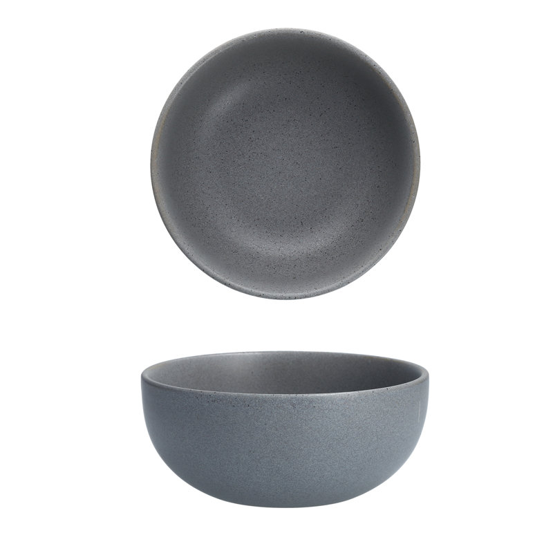 Fortessa Sound 24 oz. Cereal Bowl, Cement Gray