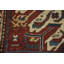 Tapis de couloir tribal teint à la main antique pré-1900 4 x 10