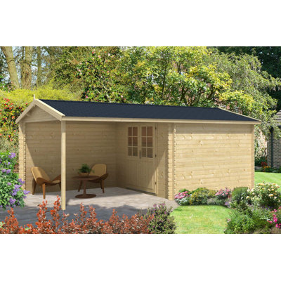 609 cm x 335 cm Gartenhaus Melania