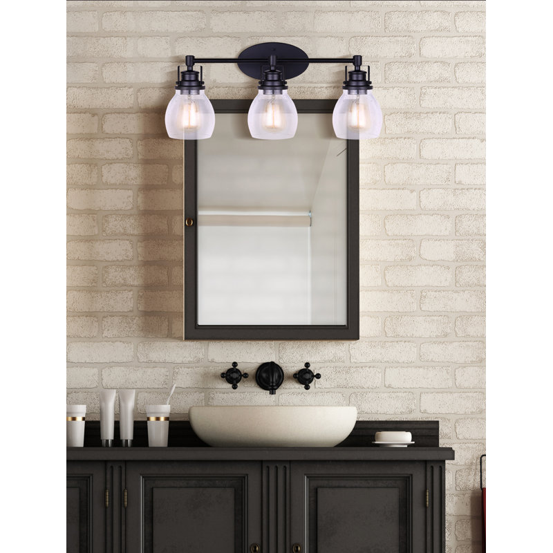 Éclairage pour salle de bain 3 lumières Wilhelm