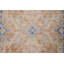 Tapis turc orange en laine noué à la main Oushak 2 x 3