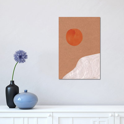 Abstract Sun by Whales Way - Print on Canvas