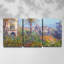 Le déjeuner, ensemble de 3 pièces encadrées sur toile par Monet-1037757721