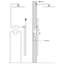 Carbon Rain Dual Shower Head-1526677243