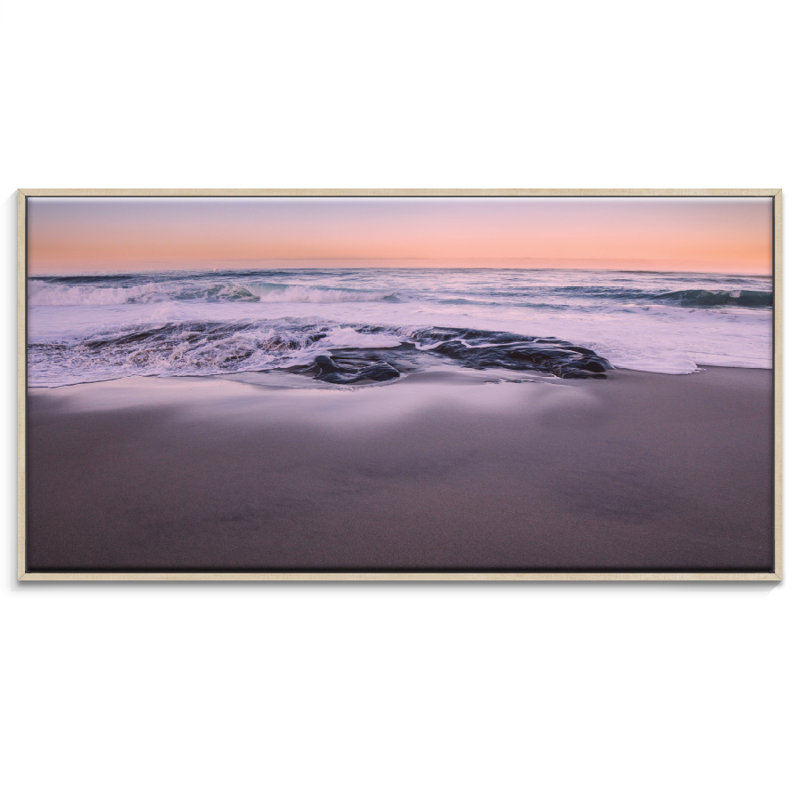 Print on Canvas, Black Floater Frame, 51cm H x 102cm W