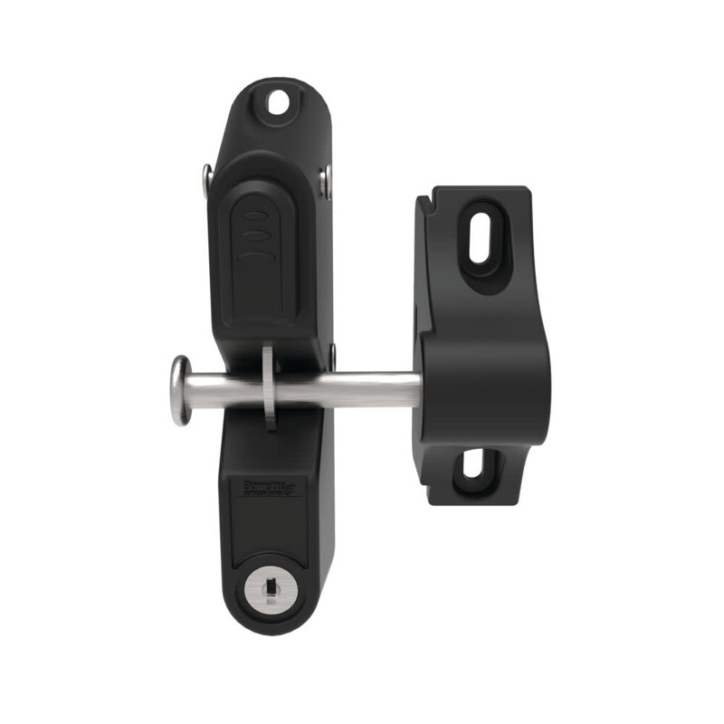 Loquet de porte en aluminium à une face