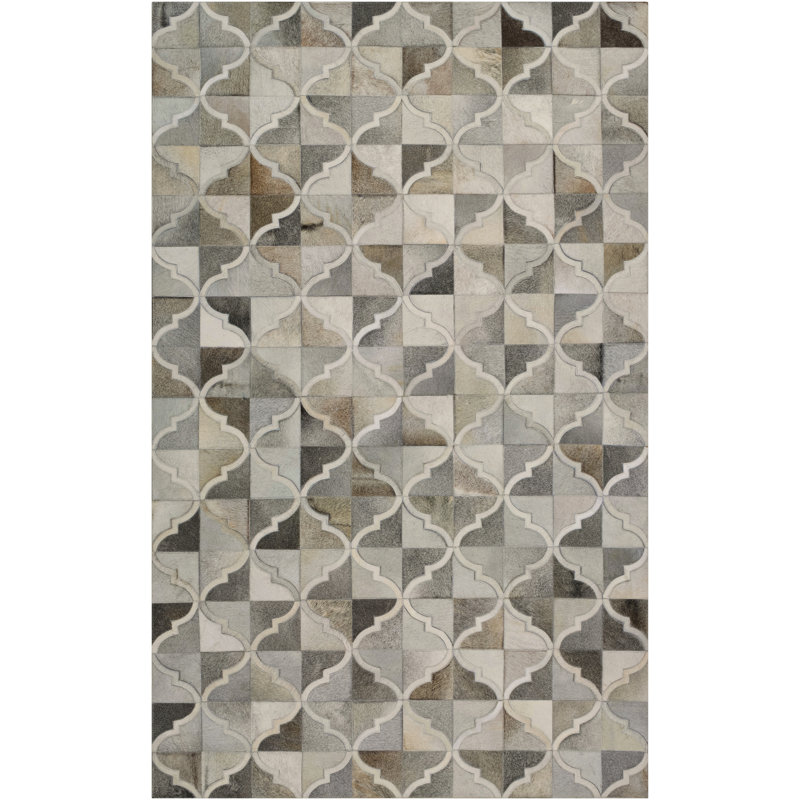 Tapis gris Abinesh, Rectangle 5 pi x 8 pi