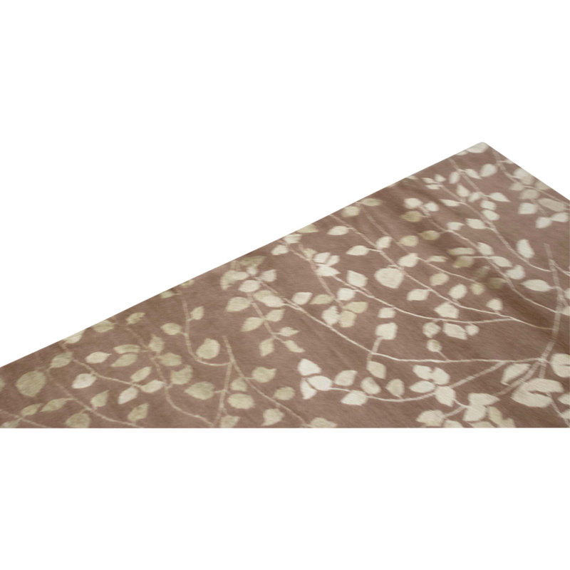 Handmade Silk and Wool Area Rug