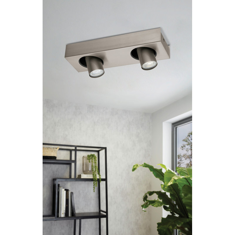Robledo 13.39'' 2 -Light Track Track Kit with Dimmable and Adjustable Head