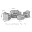 Balcom 4 Seater Rattan Sofa Set
