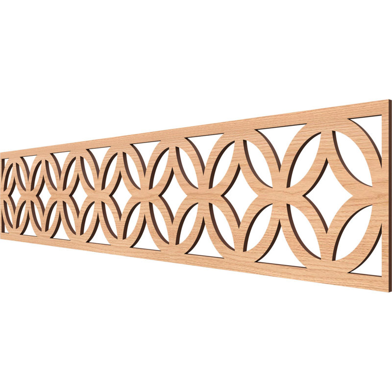 Moulure Crosby, Noyer blanc, H 10 po x l 46,75 po x P 0,375 po