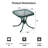 18In Square Outdoor Side Table,Green-1221109231