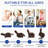 Infinite Position Dual Motor Power Lift Recliner Chair Leather Chair with USB, Heat and Massage-233923938