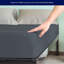 Microfiber Brushed Deep 40cm Fitted Bed Sheet-1417213578-1417213588