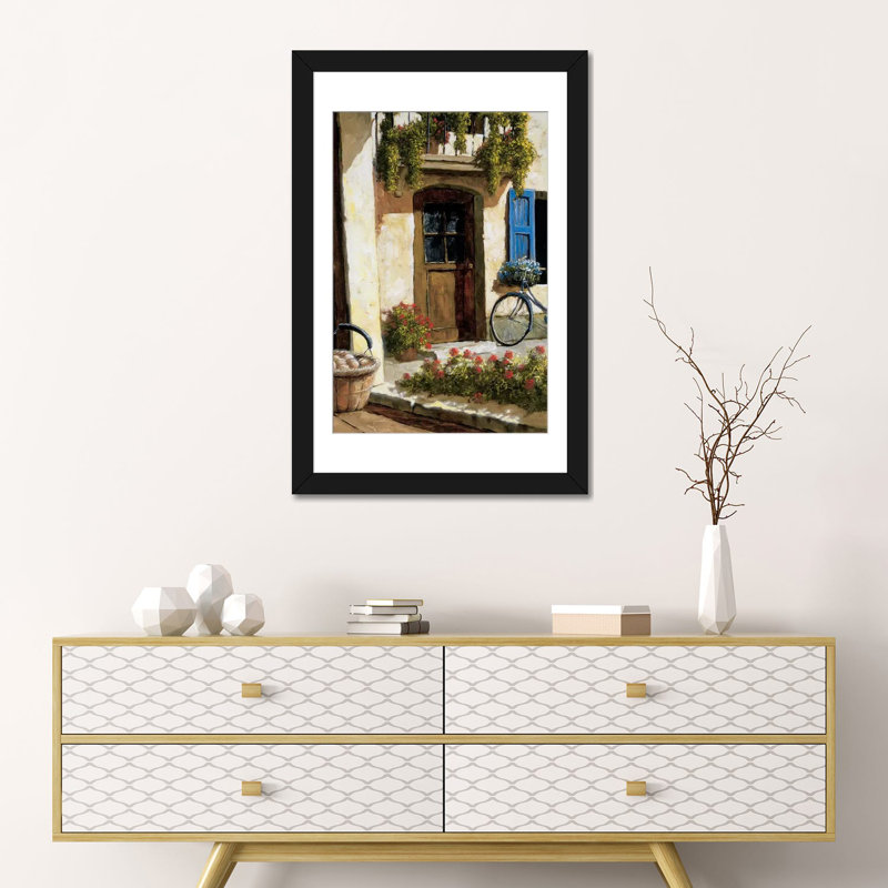 «Back From the Market», reproduction sur toile, H 26 po x l 18 po x P 1,5 po, Toile tendue, Blanc