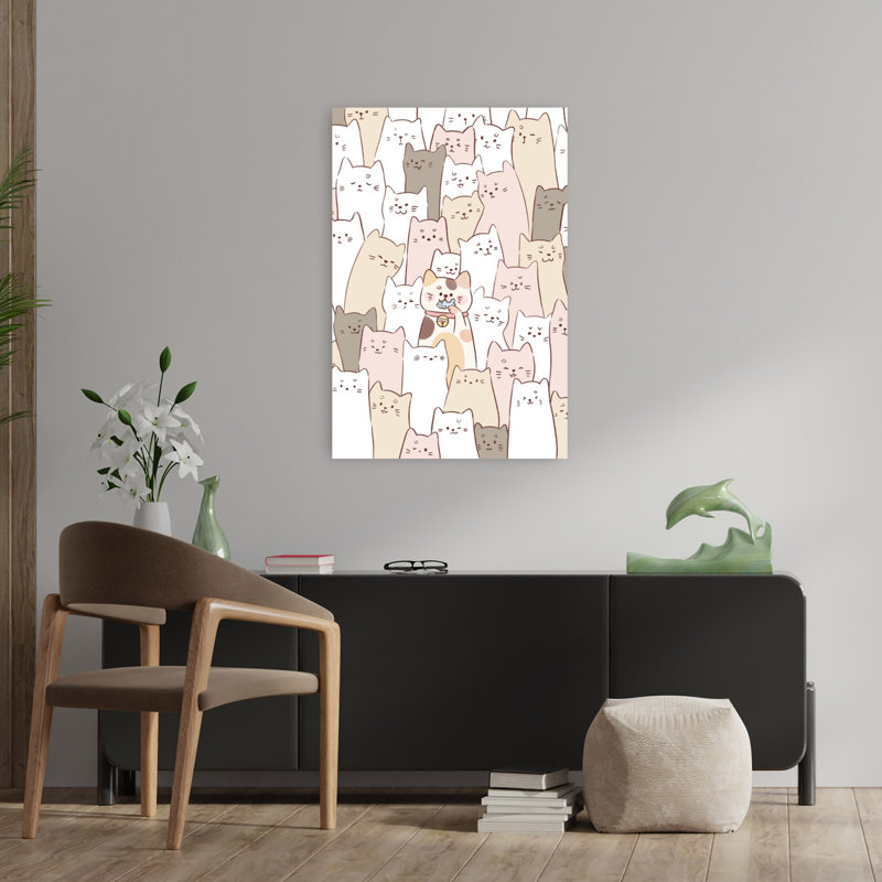 Art contemporain contemporain abstrait, H 36 po x l 24 po
