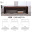 Banc d'appoint surdimensionné rembourré Boucle-132451948-132451949-132451953