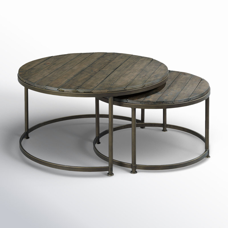 Debbi Solid Wood Nesting Coffee Table