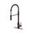Westbrass Pull Down Spray Kitchen Faucet-59881603