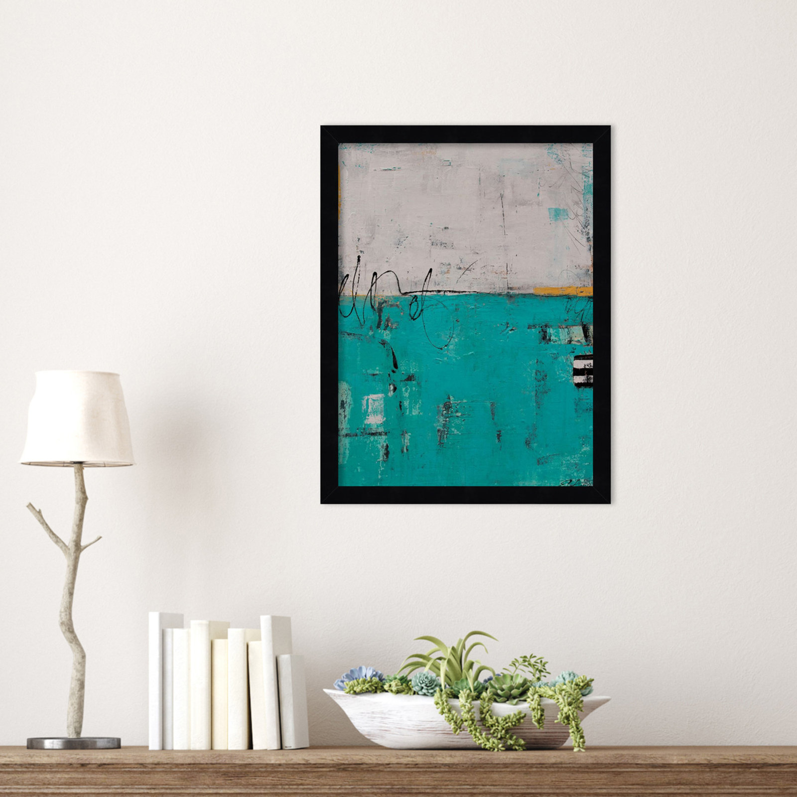 Urban Harmony Print by Erin Ashley, Black, 17" H x 13" W