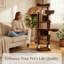 68in Multi-level Cat Tree Tower With Hammock, Basket, Cave & Scratching Posts, Plush Cat Furniture For Indoor Multiple Cats