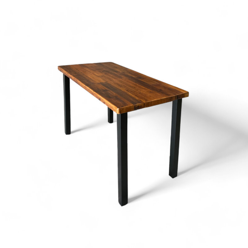Reclaimed Wood Desk, 30" H x 48" W x 24" D