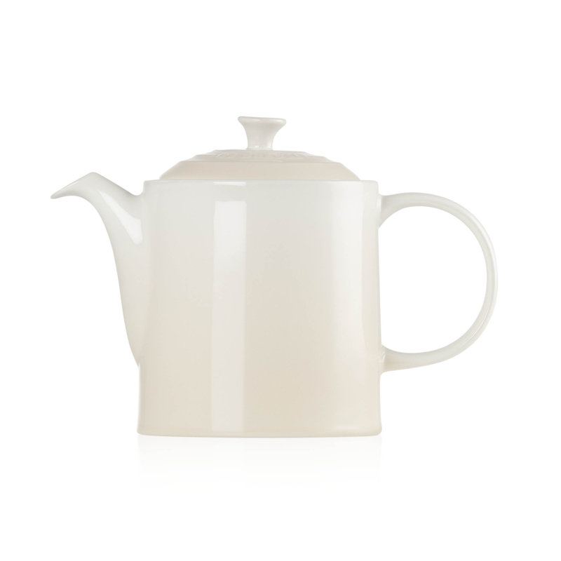Le Creuset Stoneware Grand Teapot 1.3L, Meringue