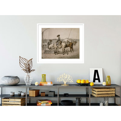 An Amoor Cossack by Frederic Remington -Framed Giclee Print