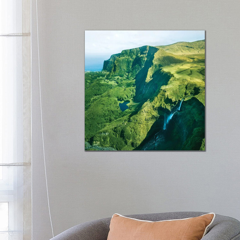 Lavaland 1 Piece Wrapped Canvas Wall Art, 66.04 cm H x 66.04 cm W x 3.175 cm D