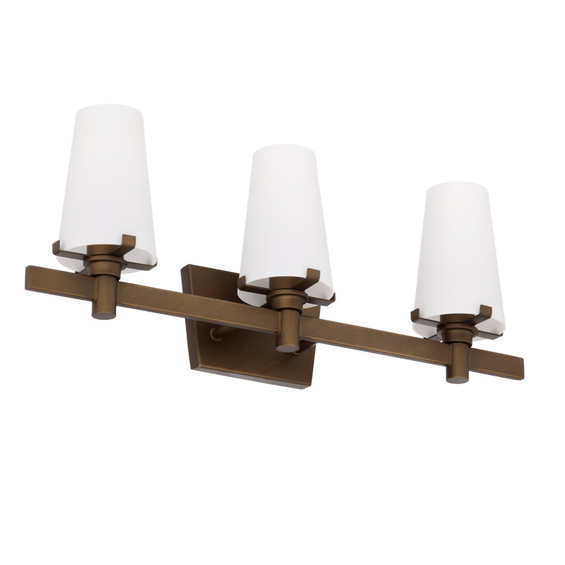 Taraji 3 - Light Dimmable Vanity Light, Vintage Gold