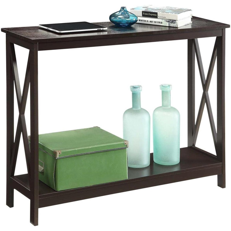 Console avec tablette, espresso