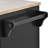 Kitchen Island Cart With Storage Cabinet And Two Locking Wheels-1934197364