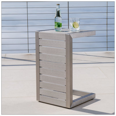 Table en forme de C CAPU CORAL ALU