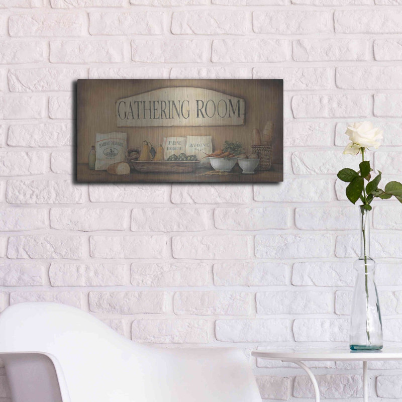 «Gathering Room» par Pam Britton, H 12 po x l 24 po