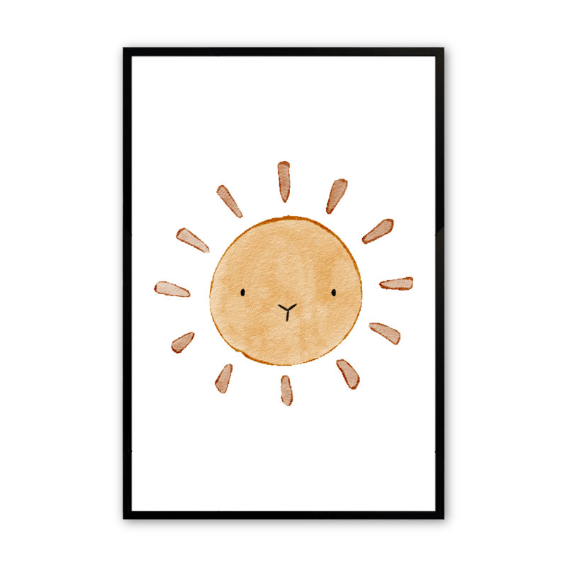 Petrel Sunshine par Lauren Thomas, Noir satiné, H 14 po x l 11 po x P 1,25 po