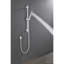 Barre de douche en acier inoxydable avec douchette et boyau extra-long de 69 po - Matériau robuste et ergonomique