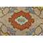 Tapis oriental gris en laine noué à la main 2 pi 6 po x 9 pi Oushak Anatolia