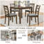 Ensemble de table de salle à manger 4 pièces Elegant Elegant