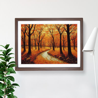 Warm Autumn Forest Vol.6 - Single Picture Frame Print