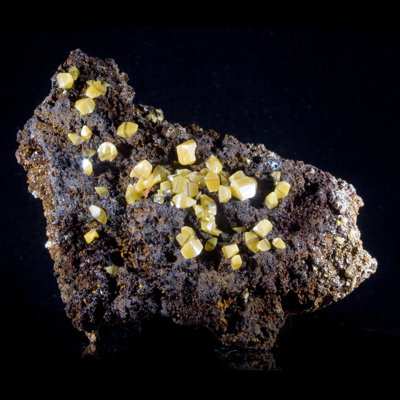 Truncated Bipyramidal "Sandwich" Wulfenite. Ojuela Mine, Mexico.