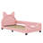 Upholstered Daybed With Carton Ears Shaped Headboard-106588328