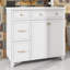 Meuble-lavabo 36 po avec lavabo en céramique-462969163
