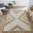 Niell Washable Geometric Indoor / Outdoor Rug-640355858